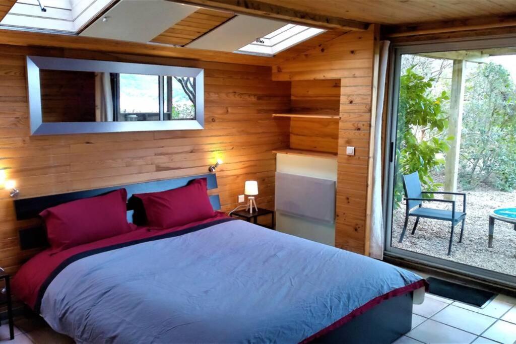 Studio 32M2 - Dans Propriete Avec Vue Imprenable Sur Le Lac Du Salagou Liausson Eksteriør billede