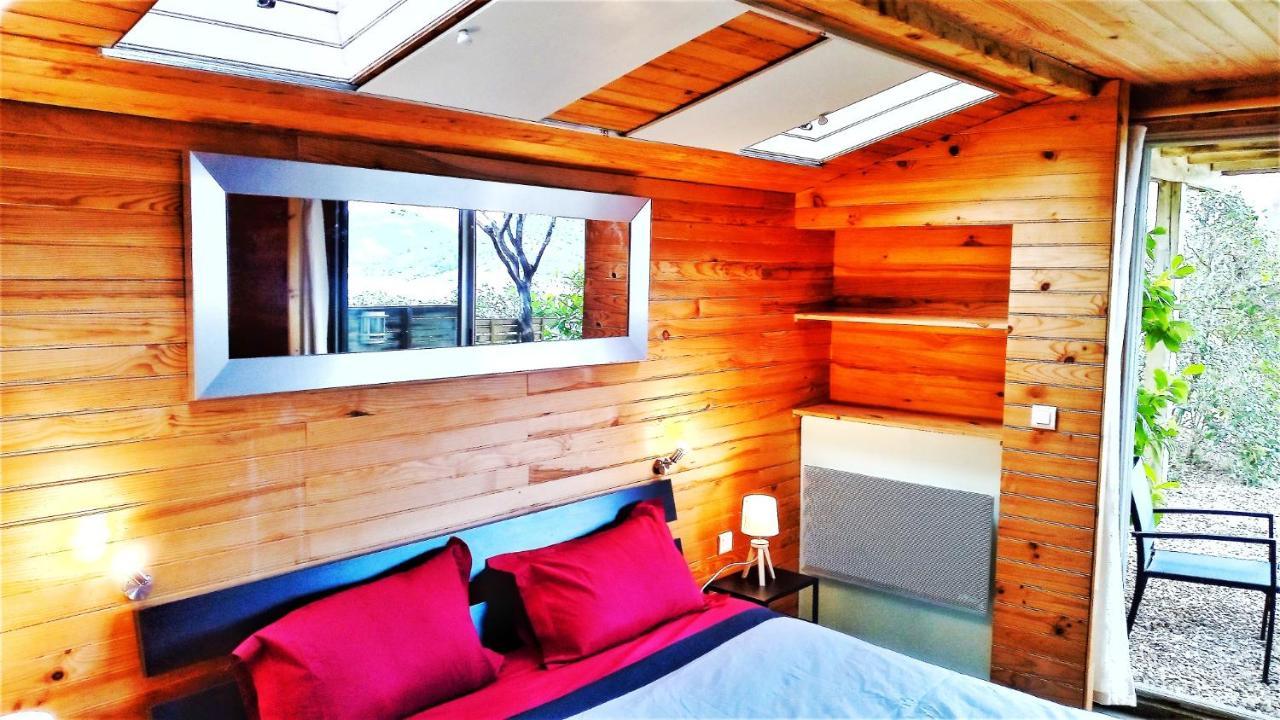 Studio 32M2 - Dans Propriete Avec Vue Imprenable Sur Le Lac Du Salagou Liausson Eksteriør billede